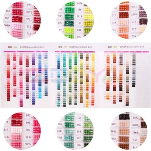 Full Round/square Drills Diamond Resin Diamond DMC 447 Color Painting Drills Beads Stone Gem Accessory Rhinestone Handmake 1Sk10