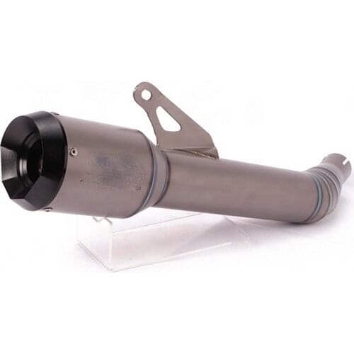 REALZION Racing Motorcycle Wholesale Exhaust Pipe Modified Titanium Alloy Tail Section Exhaust Pipe Fittings For SUZUKI GSX250