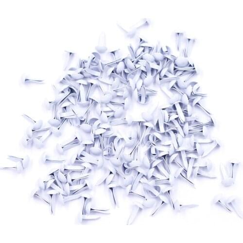 Gray Round Alloy Metal Rivets Brads Studs And Spikes For Clothes Shoes Embellishment Scrapbooking Fastener 10x5mm