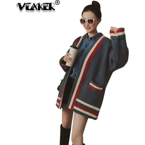 Женские зимние кардиганы VEAKER China At AliExpress