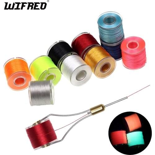 WIFREO 150D Saltwater Fishing Slowing Assist Jigging Hooks Binding Thread Hand-knitted Thread Fishing Lure Fly Tying Gear Tackle