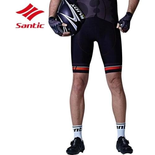 Santic Cycling Shorts Men 2018 Pro Padded MTB Road Bike Bicycle Shorts Bermuda Ciclismo Downhill Men Outdoor Sports Bike Shorts