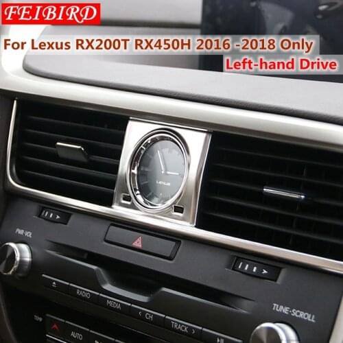 Accessories For Lexus RX200T RX450H 2016 2017 2018 Central Control Air Conditioning AC Outlet Vent Decoration Molding Cover Trim