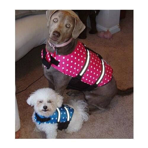 Free shipping dog life jacket vest pet life jacket dog clothing X-small Small Medium Large X-large