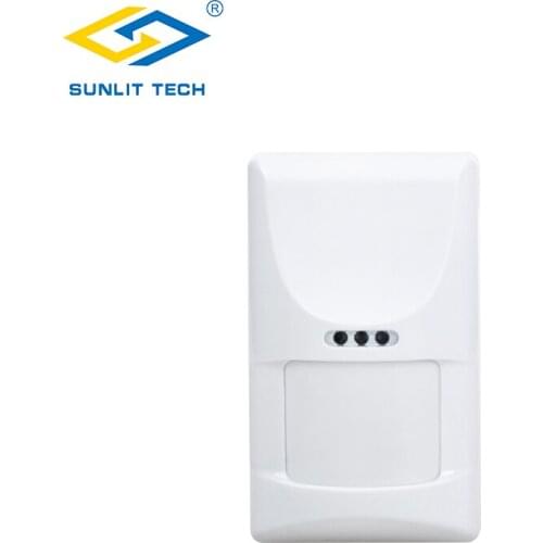 Sunlit Tech Indoor Pet PIR Sensor Wired Infrared Motion Detector Sensor ATM-40MS for All Wired Home Office Alarm Panel System