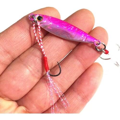 Hot Sale 1 Pieces7g 4cmMetal Lure Fishing Spoon Freshwater Fishing Hard LureSliceJigBait Spoon Fishing Tackle Metal Jigging