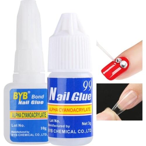 Nail Capsule Glue For French Art False Tips Fast Extension Finger Sticking Rhinestones Gel Manicure Building Adhesive NF1866