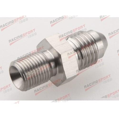 Stainless steel AN -4 AN4 -4AN to 1/8" BSP BSPP Straight Adapter adapter Fitting