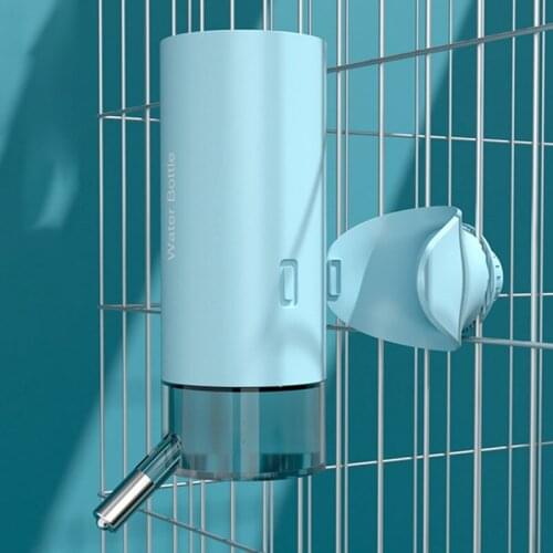 Plastic Pet Drinker Water Bottle Dispenser Feeder Hanging Dog Guinea Pig Squirrel Rabbit Drinking Head Pipe Fountain Feeder #1