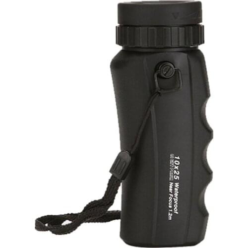 6x21 Monocular Telescope HD Waterproof Wide Angle Monoculars Outdoor Camping Bird-watching Telescopes with Phone Adapter