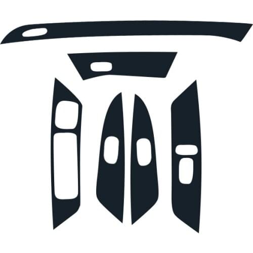 Automotive Interior Film Control Gear Navigation Screen Door TPU Transparent Protective Film Special Modification for Acura CDX