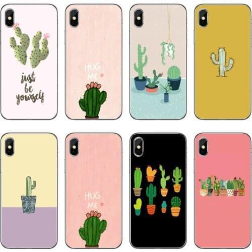 Cactus cartoon Silicone Phone Case For Huawei Honor 20 10i 9X 10 Lite 8S 8C 8X 7C 7X 7A 6C Pro 6 6A 6X 5C V10