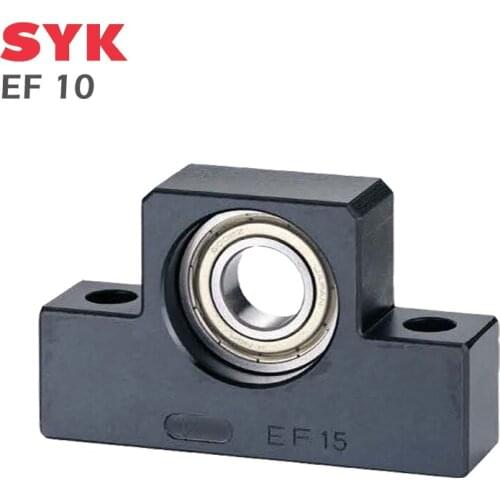 SYK Support Unit Professional EF10 EKEF supported-side C7 C3 for ballscrew TBI sfu 1204 1202 Premium CNC Parts High Precision