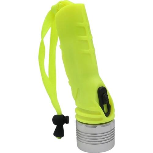Waterproof LED Diving Flashlight Flashlight Lantern Underwater Torch 4*AA Battery Diving Flashlight Light For Diving Camping