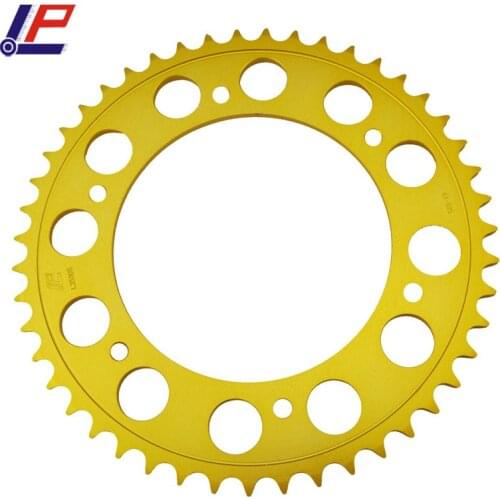 525 Chain 41T 42T 47T Gold color Motorcycle Rear Sprocket For BMW F650GS K72 F650 GS 2008-2018 F800R K73 F 800R 2009-2018