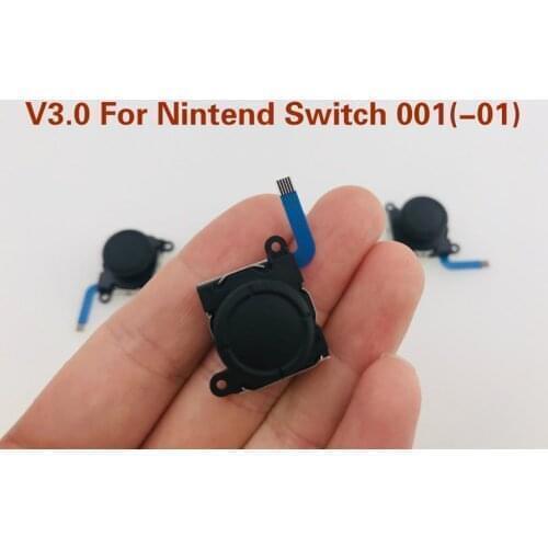 10pcs V3.0 Original 3D Analog Stick Sensor Thumbstick Joystick For Switch 001(-01) model for switch lite