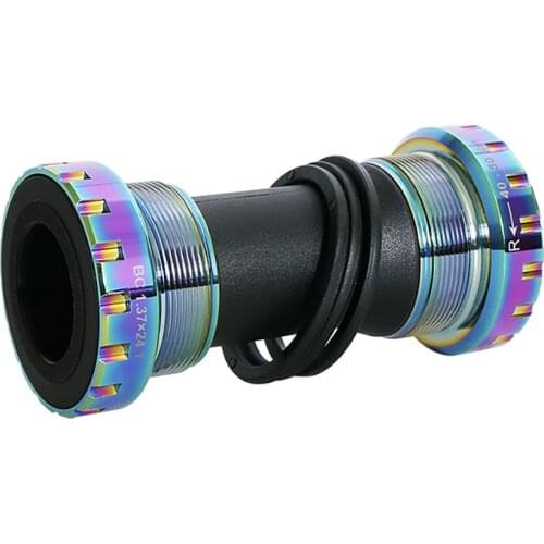 24mm Mountain Bike Bottom Bracket BB68 BB73 Oil Slick BSA Bicycle Bottom Bracket Aluminum Steel Bearing BB MTB Road Bicycle Part