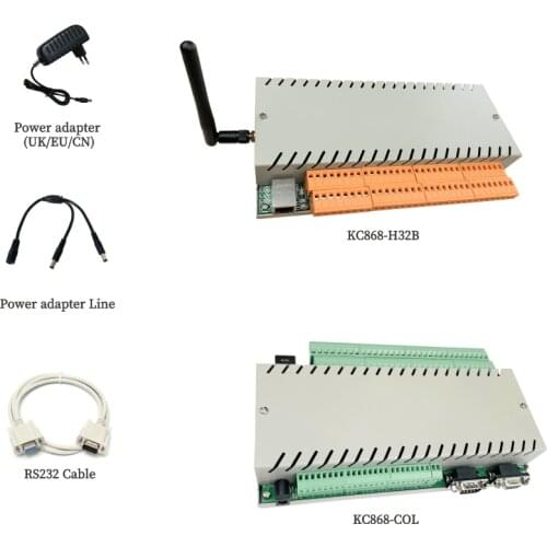 32 Channel Ethernet Wifi Relay Smart Controller Home Automation DIY KC868-COL ITFFF Logical APP For WAN LAN Without Internet