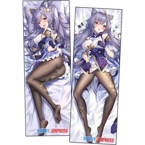 Hobby Express Anime Dakimakura Japanese Otaku Waifu Hugging Body Pillow Cover Keqing Genshin Impact 21448
