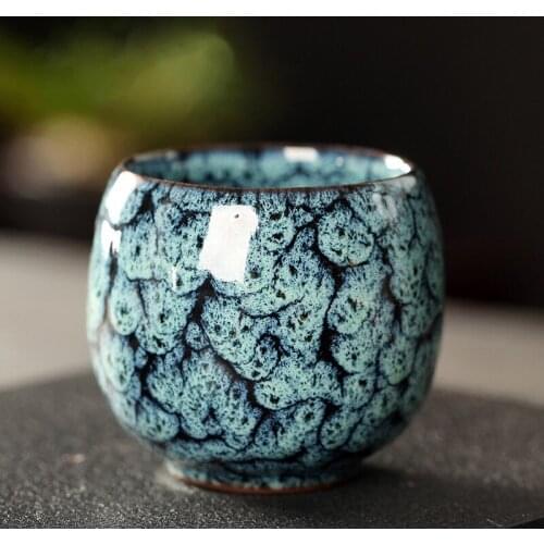 Japanese Style Ceramic Master Cup Household Coffee Mug China Kiln Change Teacup Porcelain Retro Small Tea Bowl Office Drinkware