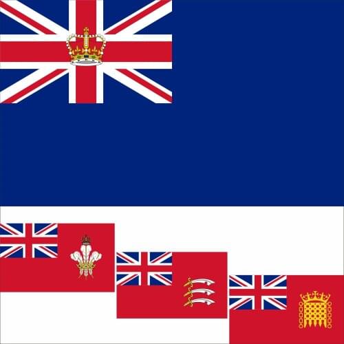 Royal Southern Yacht Club Ensign Royal flag/West Mersea/Commons/ Windermere/Norfolk Suffolk/British Yacht Club Free Shipping