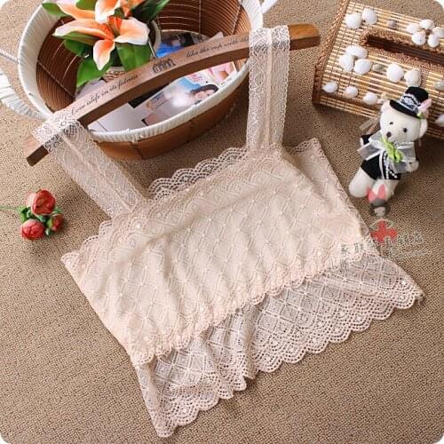 Lace tube top tube top spaghetti strap basic shirt top vest waist-length womens all-match basic underwear