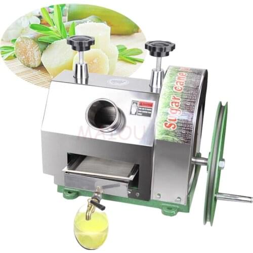Wholesale Price Stainless Steel Manual Sugarcane Juicer Extractor Sugar Cane Juice Making Machine