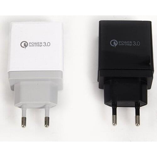 Quick charge 3.0 USB Charger Digital Display Fast Charging Wall Phone Charger EU/US 1 Pcs