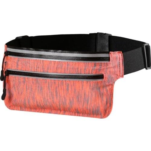 Sports backpack light close belt waterproof convenient running mountaineering waist bags night run reflection bags for Men Women