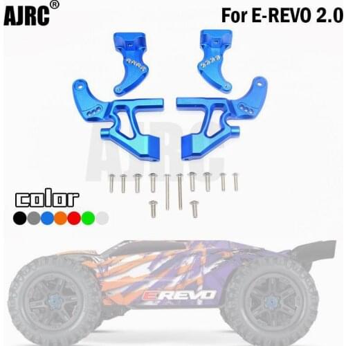 TRAXXAS E-REVO 2.0 86086-4 aluminum alloy porous adjustable rear bumper rear wing mounting bracket #8616/5413/5411