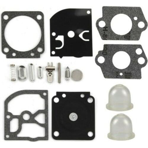 High Quality Carburetor Repair Kit Primer Bulb For Stihl Hs45 Fs38 Fs55 Bg45 Zama C1q-s Carb Gaskets Garden Tools
