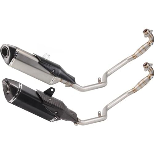 X-ADV 750 Full Exhaust System Muffler Pipe Escape Motorcycle Front Link Pipe Header with End Pipe Slip On for Honda X ADV 750