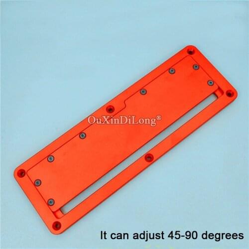 1PCS Woodworking Electric Circular Saw Flip Cover Plate Aluminium Insert Plate for Table Saw JF1706