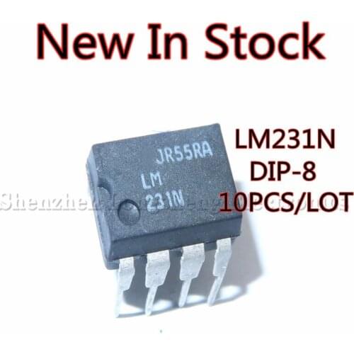 10PCS/LOT LM231N LM231 DIP-8 Voltage Frequency Converter