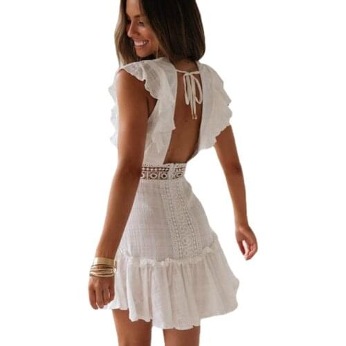 Aurance Summer Dresses With Sleeves