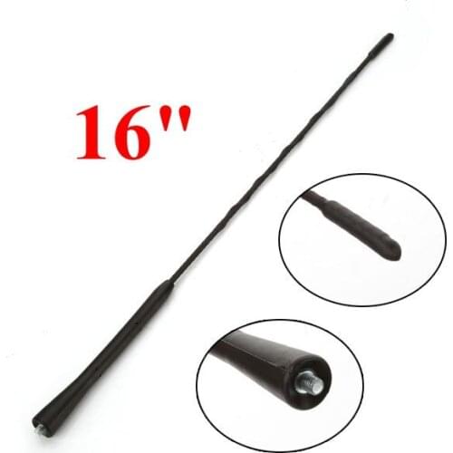 Car Accessories Arrival 16" Whip Roof Mast AM/FM Aerial Antenna for VW Jetta Bora Golf Polo MK4 Passat B5 Audi Most Car