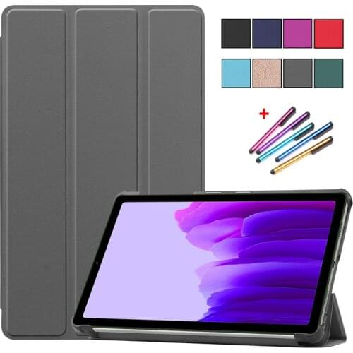 Case for Samsung Glaxy Tab A7 Lite 8.7 inch 2021 Tri-Fold Leather Stand Cover for Samsung Tab A7 Lite Case Coque Funda T220 T225