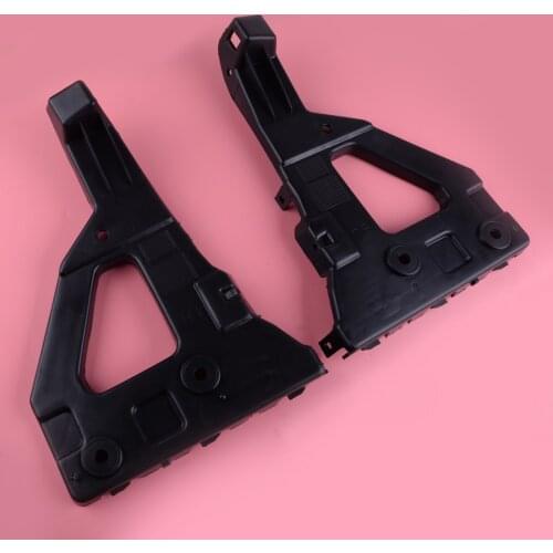 CITALL 1 Pair Front Left Bumper Mount Guide Wing Bracket Fit For Audi A6 A6 Quattro S-line 2005 2006 2007 2008 2009 2010 2011