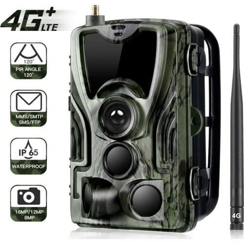 4G Hunting Trail Camera MMS 20MP 1080P Wireless Cellular Wildlife Cameras 0.3s Infrared Surveillance Cam Night Vision Photo Trap