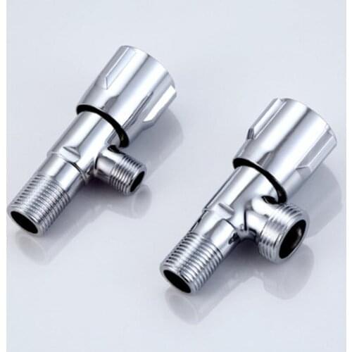 Brass 4′ Conversion 3′/6′ Water Outlet Angle Valve, Domestic Washing Machine Faucet Hot And Cold Water Valve Switch, Stop Valve