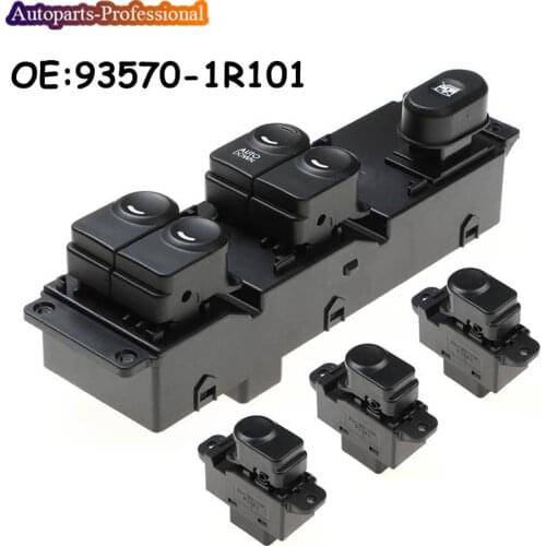 Car For H yundai 2011-2017 Accent Solaris Front left Door Power Window Switch 93570-1R101 935701R101 Auto accessorie