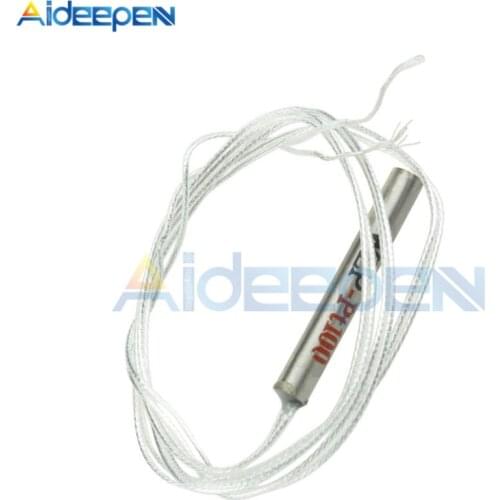 PT100 Platinum Resister Temperature Sensor Detector Waterproof Temp Probe -20~450 Celsius