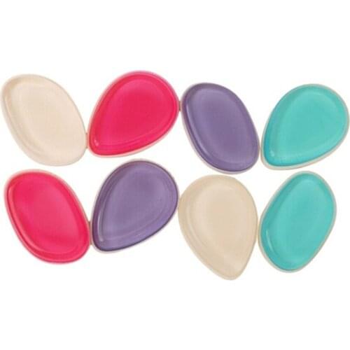 Silicone Transparent Water Drop Shape Sponge Puff Makeup For Liquid Foundation BB Cream Essential Tools