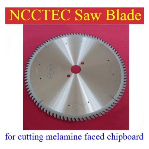 12'' 72 teeth 305mm Carbide saw blade with Silencer holes for cutting melamine faced chipboard FREE Shipping | Left-Right teeth