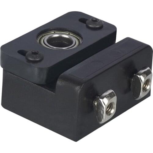 Z Axis Lead Screw Fixing Block Aluminum Block 3D Printer Lead Screw Fix Mount for CR-10 Ender 3 Z-Rod Bearing Holder