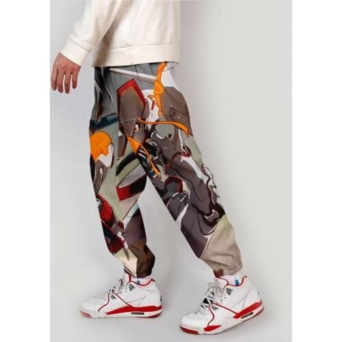 Japan Anime Cartoon Darling In The Franxx 3D Joggers Pants Men/Women Sweatpants Hiro Zero Two Printing Fashion Hip Hop Clothing