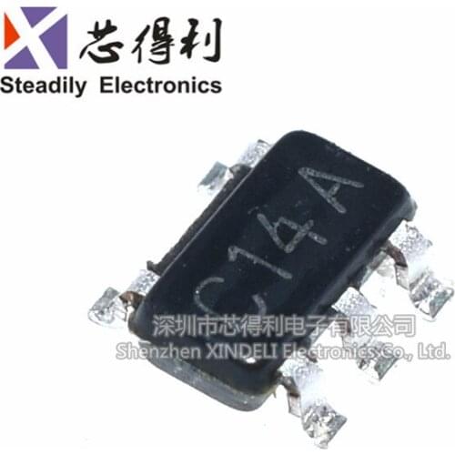 10pcs/lot Brand New & Original LMV7219M5 SOT23-5 2.7V-5V Voltage Comparator Screen C14A