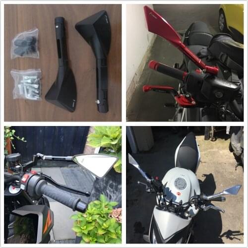 Aluminum side mirrors CNC Motorcycle Rearview Sideview mirror for HONDA CB190R VT1100 GROM MSX125 Honda XADV 750 X11
