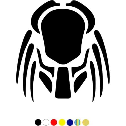 CS-10057# funny vinyl car sticker Predator waterproof car decal stickers on bumper rear window laptop