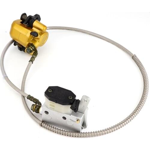 DIY GO KART KARTING Quad Bike UTV Buggy Cable ATV Disc Foot Brake Pump Caliper